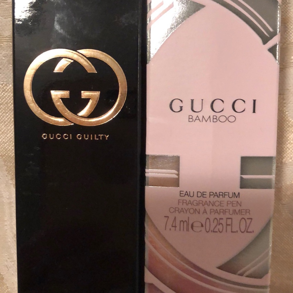 Two Gucci perfumes